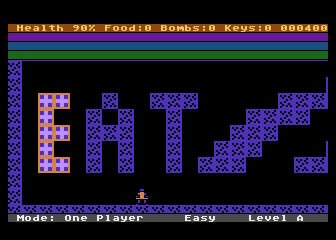 Dandy (Atari 8-bit) screenshot: This is eats (a.k.a. food). Used to heal yourself.