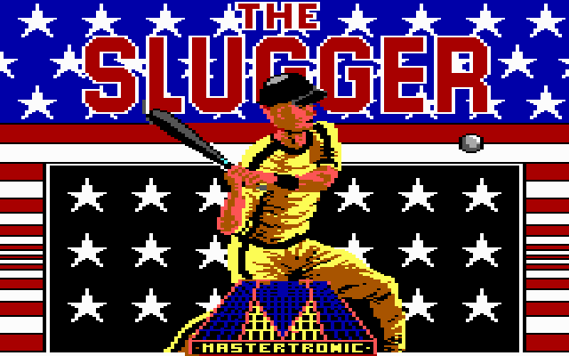 The Slugger (PC Booter) screenshot: Title screen