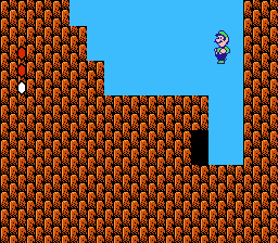 Super Mario Bros. 2 (NES) screenshot: ...and jump much higher!