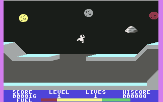 1985: The Day After (Commodore 64) screenshot: Got out of that awful structure