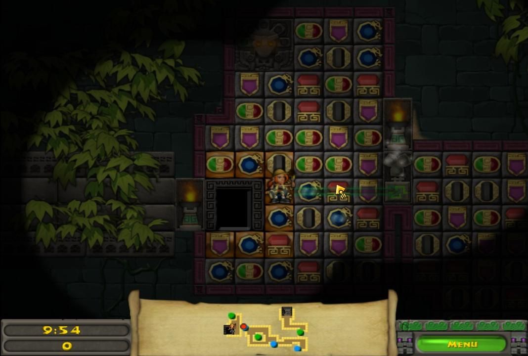 Jewels of Cleopatra 2: Aztec Mysteries (Windows) screenshot: Level 2