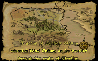 A Tale of Two Kingdoms (Windows) screenshot: We start with a bit of history.