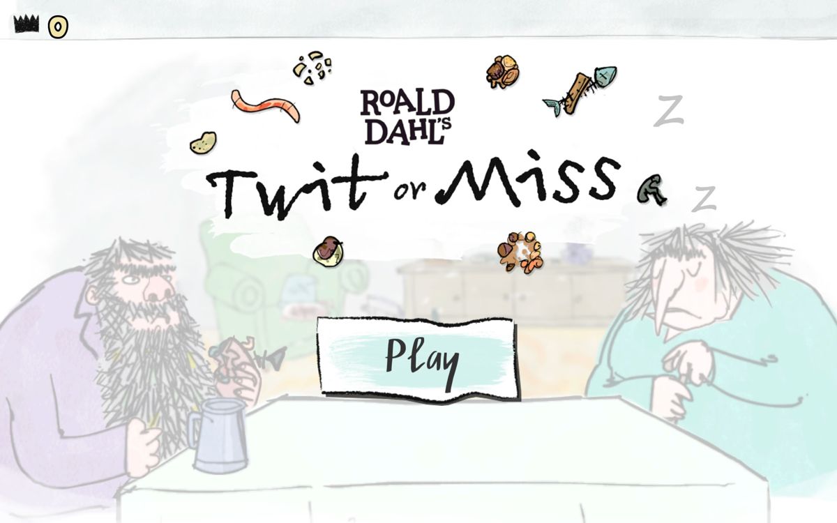 Roald Dahl's Twit or Miss (Android) screenshot: Main menu