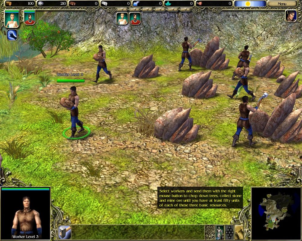 Screenshot of SpellForce: The Order of Dawn (Windows, 2003) - MobyGames