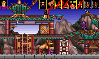 Humans 3: Evolution - Lost in Time (DOS) screenshot: Chinese level