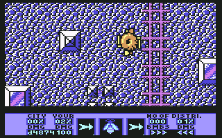 Amaurote (Commodore 64) screenshot: Can't go any further