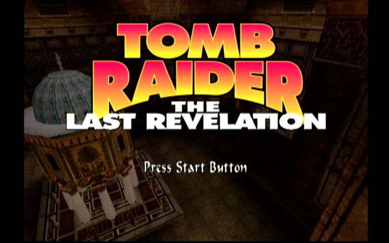 Tomb Raider: The Last Revelation (Dreamcast) screenshot: Title Screen