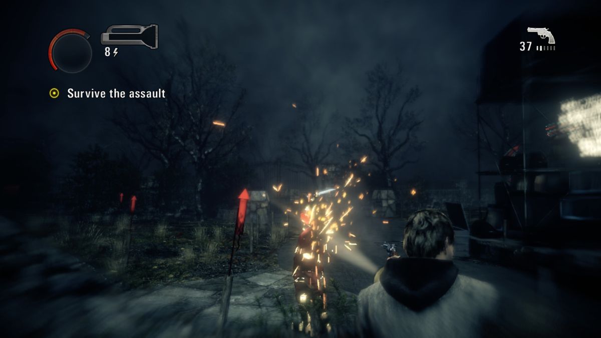 Alan Wake: The Writer (Xbox One) screenshot: Close kill