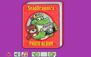 Snap Dragon (DOS) screenshot: Photo Album
