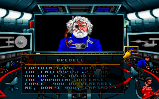 Star Trek: 25th Anniversary (DOS) screenshot: The arch-bad guy