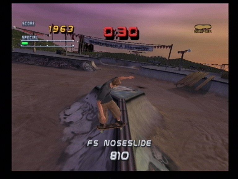 Tony Hawk's Pro Skater 2 (Dreamcast) screenshot: Marseille 2