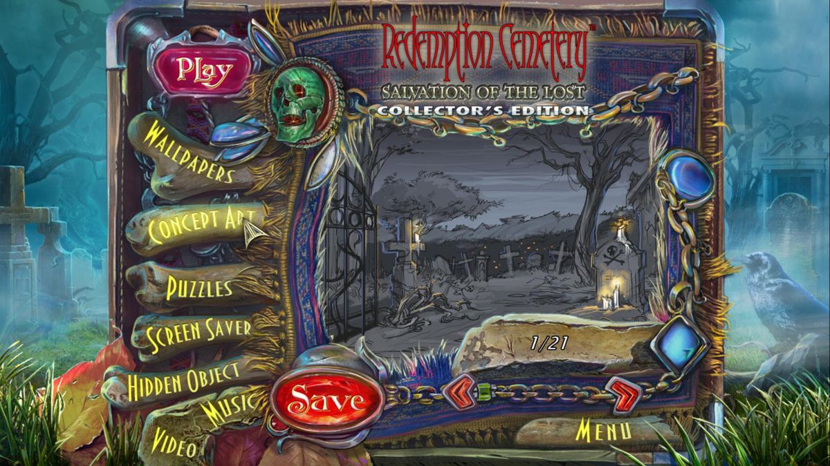 Redemption Cemetery: Salvation of the Lost (Collector's Edition) (Windows) screenshot: Bonus concept art