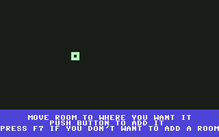 Stuart Smith's Adventure Construction Set (Commodore 64) screenshot: Add Map Regions