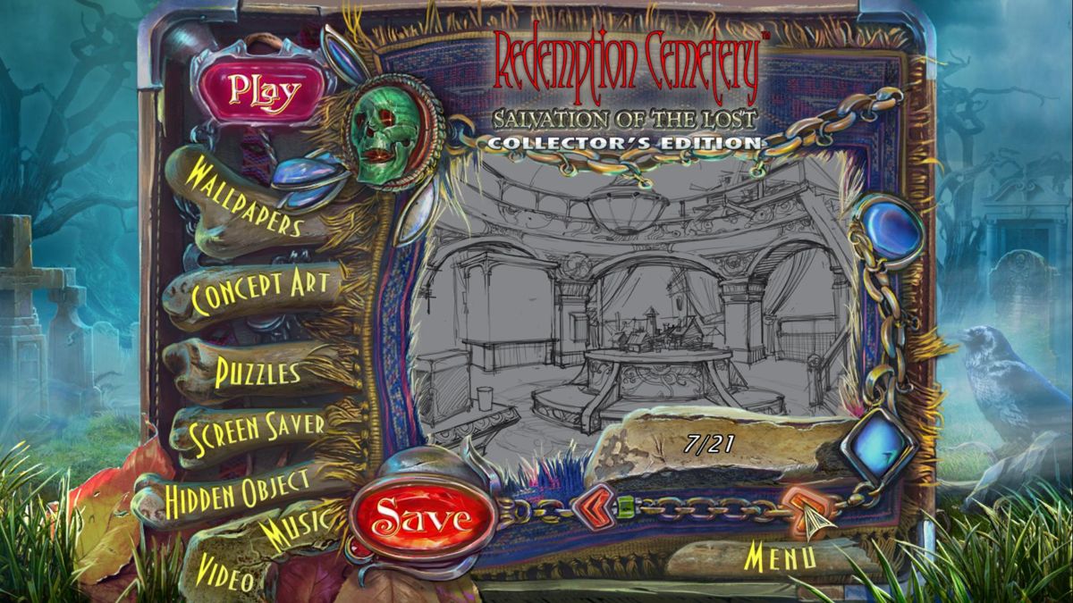 Redemption Cemetery: Salvation of the Lost (Collector's Edition) (Windows) screenshot: Bonus concept art
