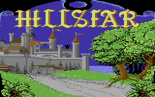 Hillsfar (Commodore 64) screenshot: Loading screen