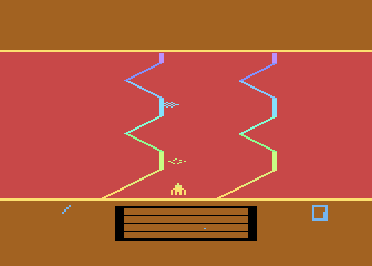 Fantastic Voyage (Atari 8-bit) screenshot: Got him!