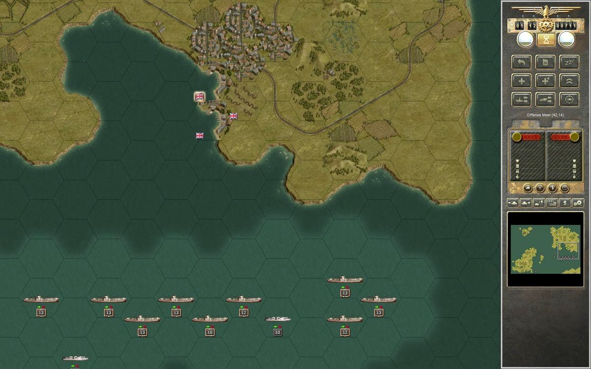 Panzer Corps: Operation Sea Lion (Windows) screenshot: Channel Islands