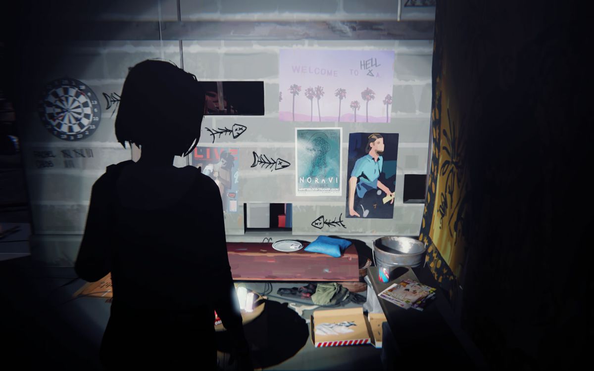 Life Is Strange: Season Pass - Episodes 2-5 (Windows) screenshot: <i>Episode 4</i>: back at the junkyard