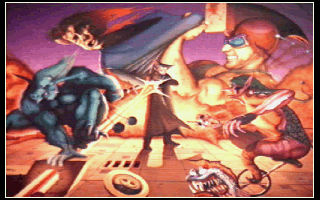 Hammer-Head (DOS) screenshot: Title screen