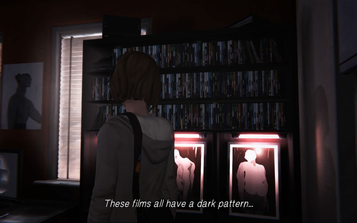 Life Is Strange: Season Pass - Episodes 2-5 (Windows) screenshot: <i>Episode 4</i>: Max breaks into Nathan's room.
