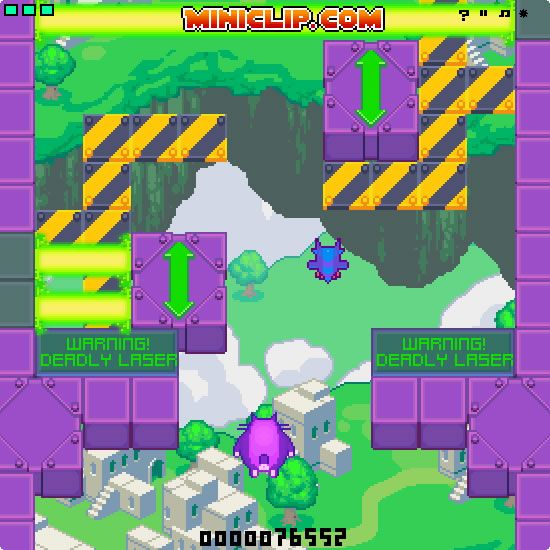 Fat Cat (Browser) screenshot: They can also be used to block lasers.