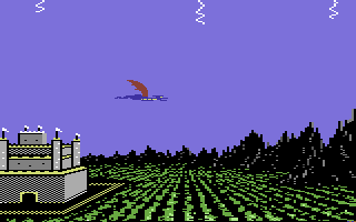Dragonriders of Pern (Commodore 64) screenshot: Beginning a new game