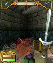 The Elder Scrolls Travels: Shadowkey (N-Gage) screenshot: Blood
