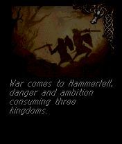 The Elder Scrolls Travels: Shadowkey (N-Gage) screenshot: War comes to Hammerfell.