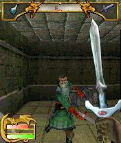 The Elder Scrolls Travels: Shadowkey (N-Gage) screenshot: Another scamp