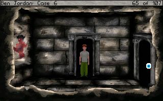 Ben Jordan: Paranormal Investigator Case 6 - Scourge of the Sea People (Windows) screenshot: The caves appear complex, but they are pretty easy to navigate.
