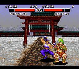 Deadly Moves (Genesis) screenshot: Japanese temple level