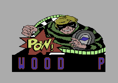Blagger Goes to Hollywood (Commodore 64) screenshot: Title
