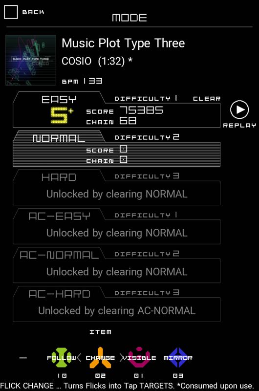 Screenshot of Groove Coaster 2 Original Style Android 2012