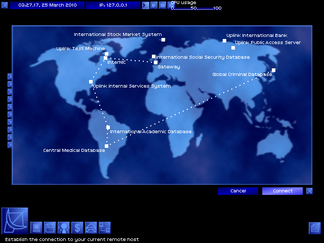 Uplink: Hacker Elite (Windows) screenshot: Uplink Screenshot 4