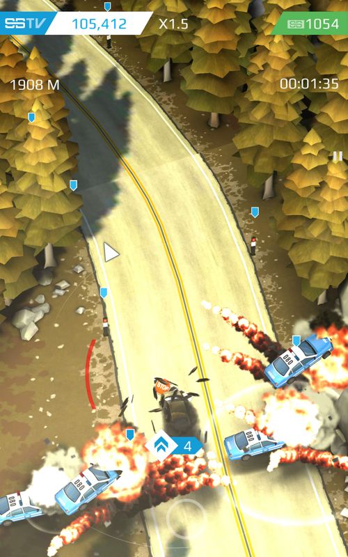 Screenshot of Smash Bandits (Android, 2013) - MobyGames