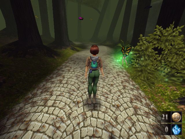 Zanzarah: The Hidden Portal (Windows) screenshot: The Enchanted Forest
