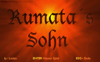 Leyendas de Lhodrye: La Luz del Druida (DOS) screenshot: Title screen