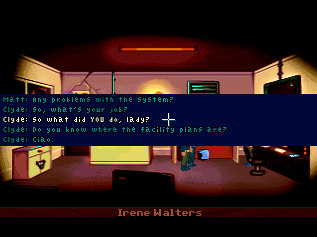 Reactor 09 (Windows) screenshot: Dialog options which can influence your trust level