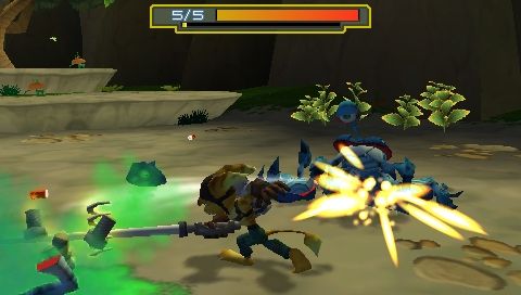 Ratchet & Clank Size Matters (PSP) gameplay 