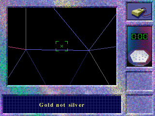 The Crystal Maze (DOS) screenshot: Gold not silver