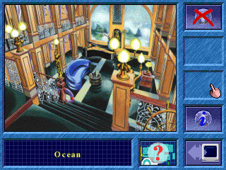 The Crystal Maze (DOS) screenshot: Ocean zone