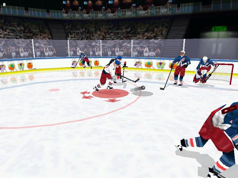 Actua Ice Hockey (Windows) screenshot: It's going...