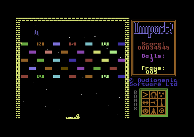 Blockbuster (Commodore 64) screenshot: Level 5