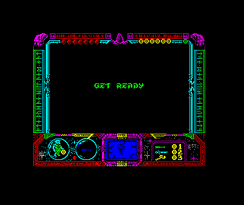 Soldier of Fortune (ZX Spectrum) screenshot: Get ready