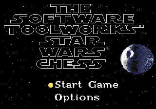 The Software Toolworks' Star Wars Chess (SEGA CD) screenshot: Title screen