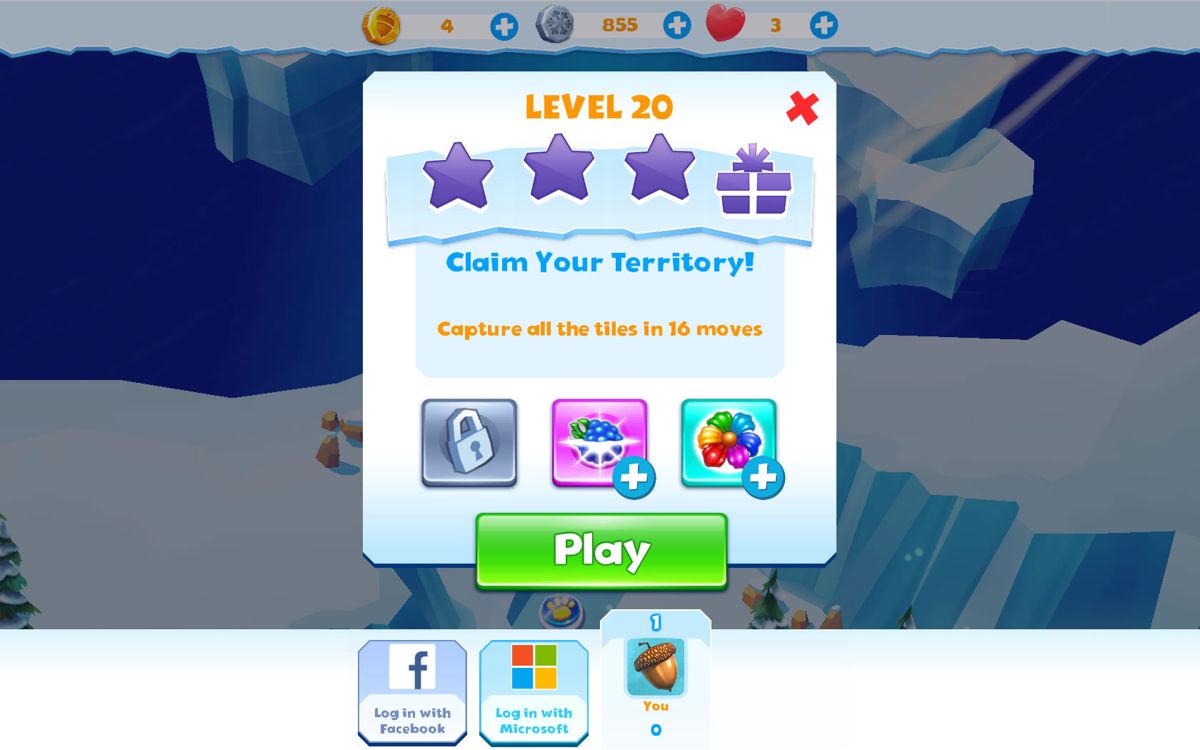 Screenshot of Ice Age Avalanche (Windows Apps, 2015) MobyGames