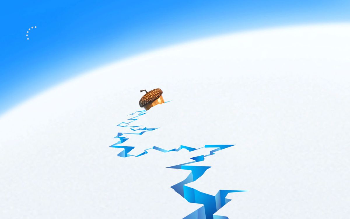 Ice Age: Avalanche (Windows Apps) screenshot: The loading screen between levels