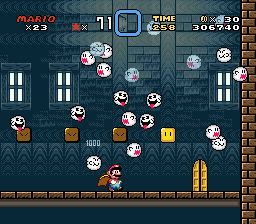 Evolution of Ghost Houses in Super Mario Games (1990-2021) 