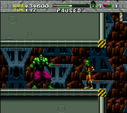 The Incredible Hulk (SNES) screenshot: The final boss