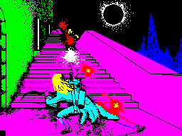 Halls of the Things (ZX Spectrum) screenshot: Title screen